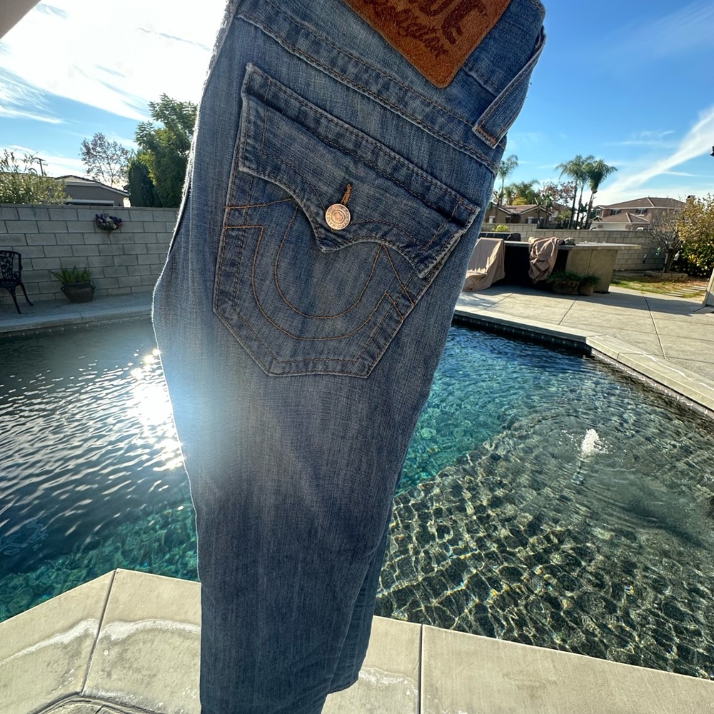 True Religion Vintage stonewashed jeans